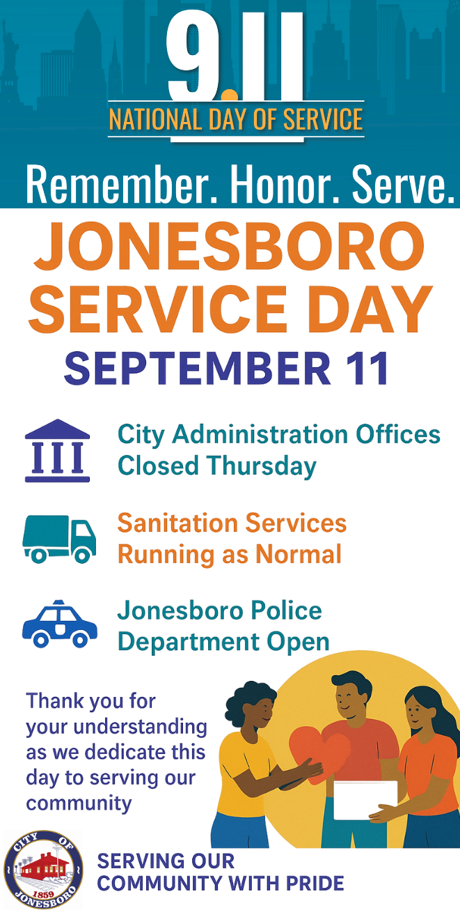 💙 Serving Jonesboro Together 💙